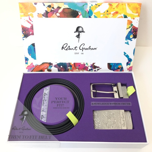 robert graham skull belt